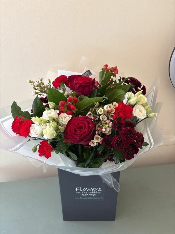 Flowers delivered to customer