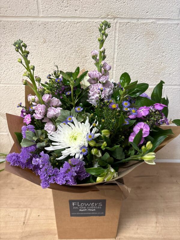 Flowers delivered to customer