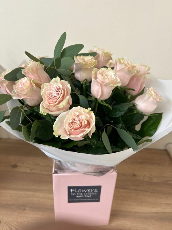 Flowers delivered to customer