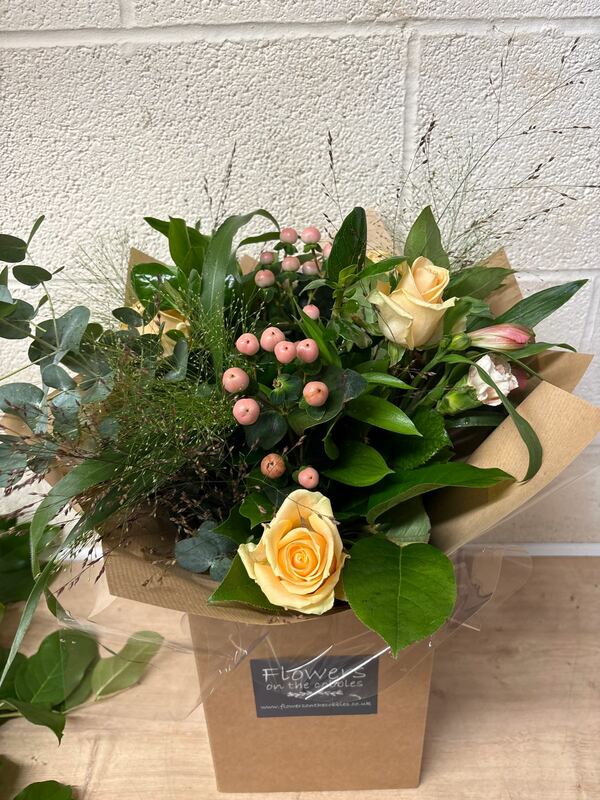 Flowers delivered to customer