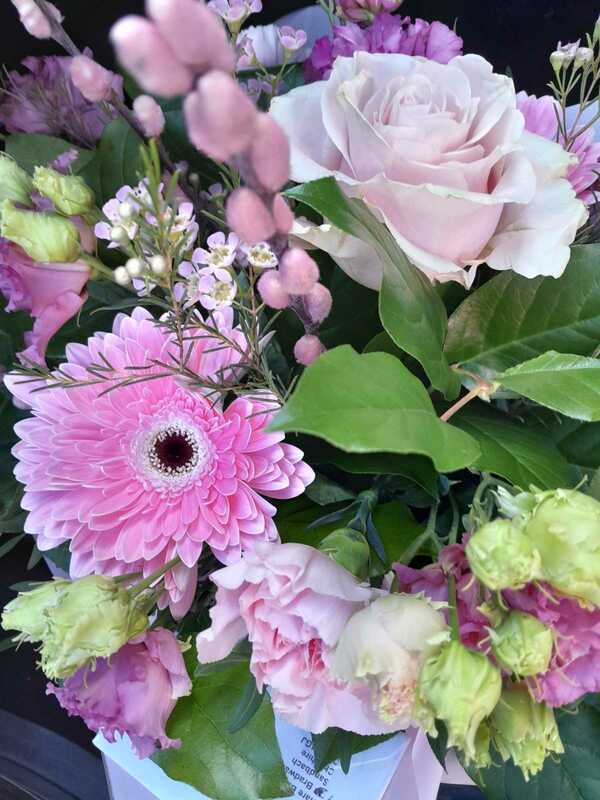 Flowers delivered to customer