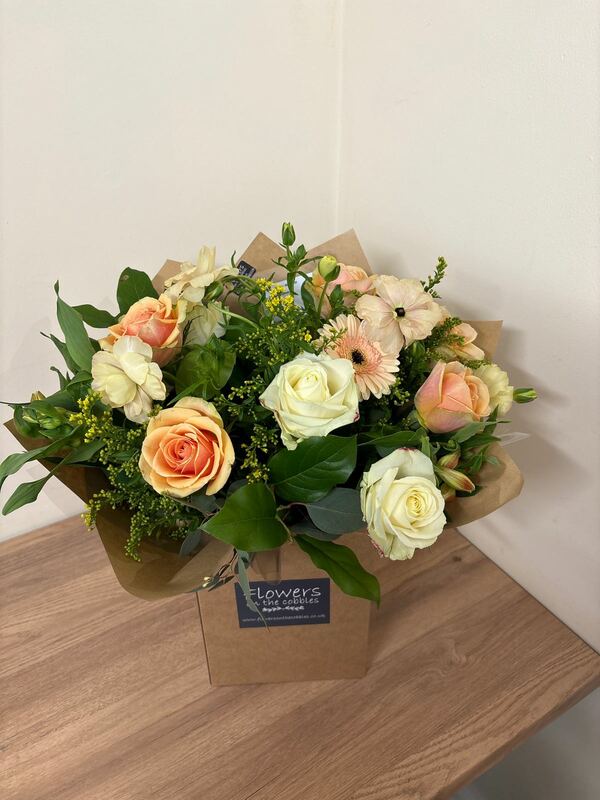 Flowers delivered to customer