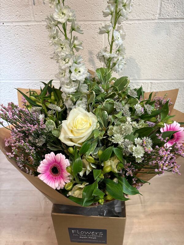 Flowers delivered to customer