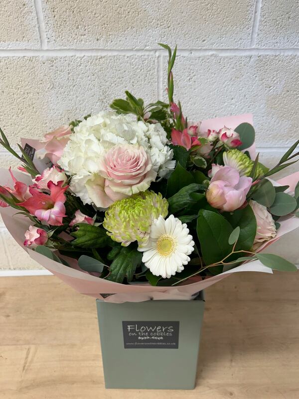 Flowers delivered to customer