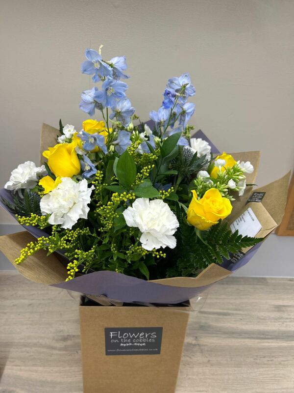 Flowers delivered to customer