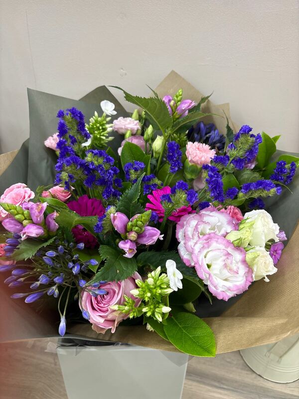 Flowers delivered to customer