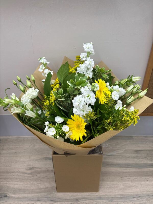 Flowers delivered to customer