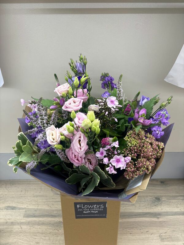 Flowers delivered to customer