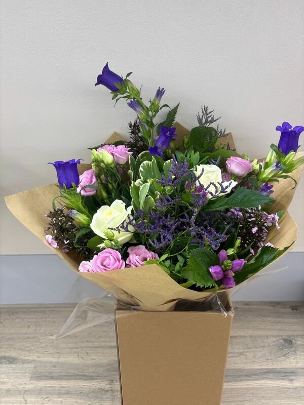 Flowers delivered to customer