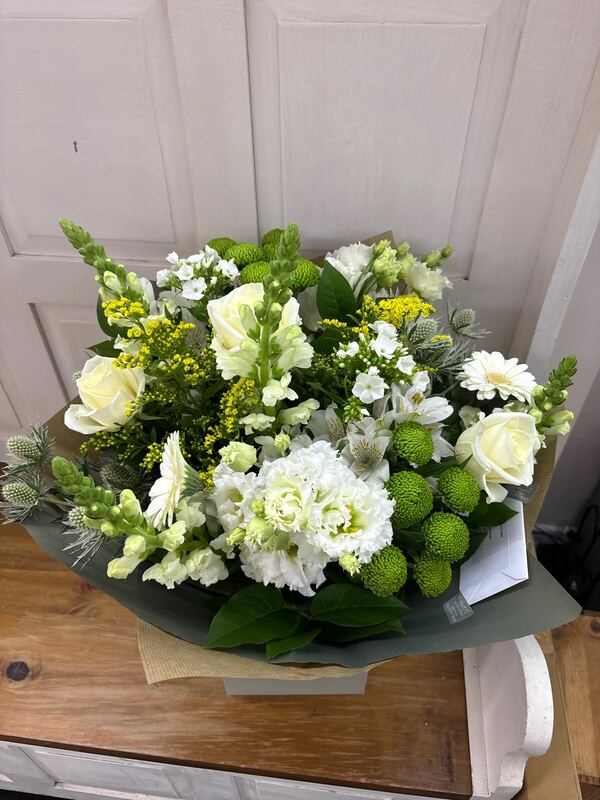 Flowers delivered to customer
