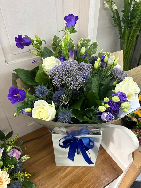 Flowers delivered to customer