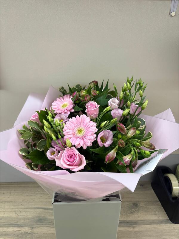 Flowers delivered to customer