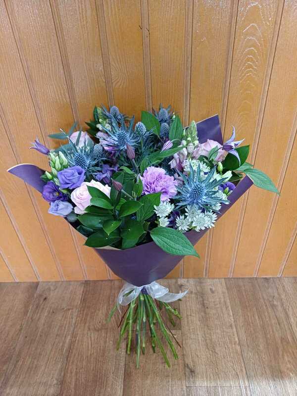 Flowers delivered to customer