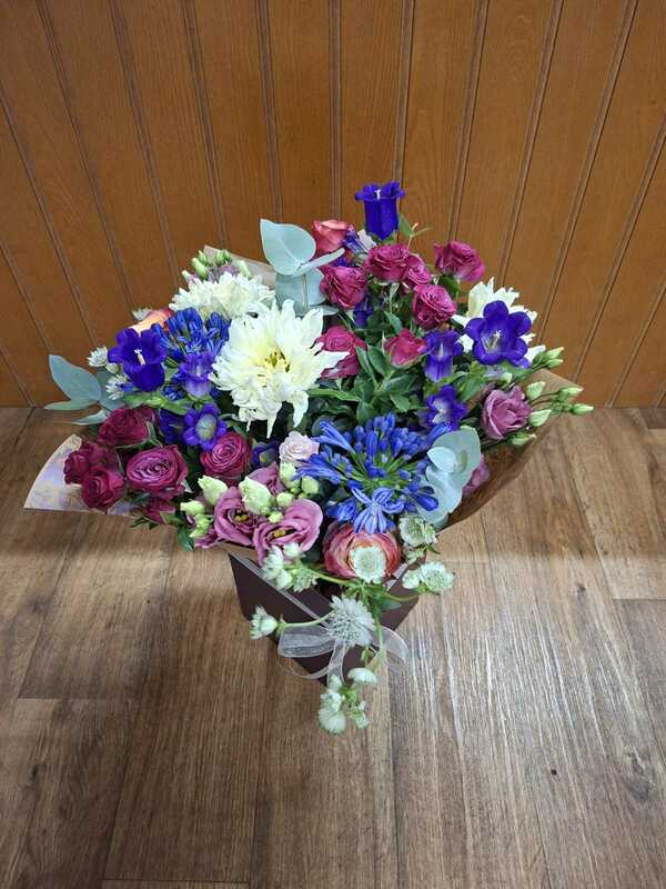Flowers delivered to customer