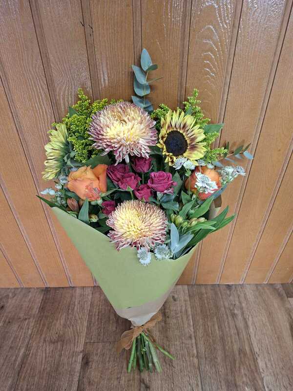 Flowers delivered to customer