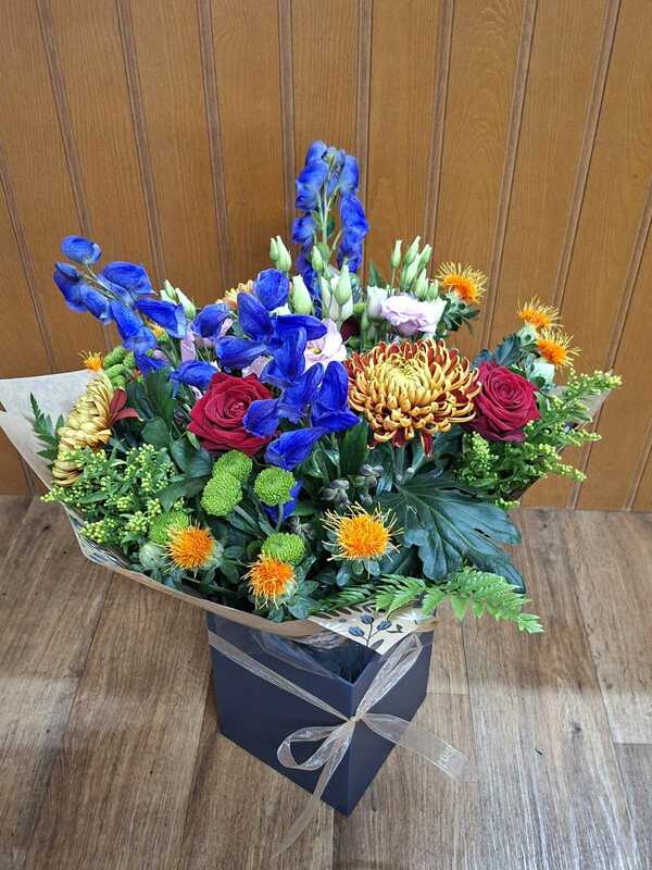 Flowers delivered to customer