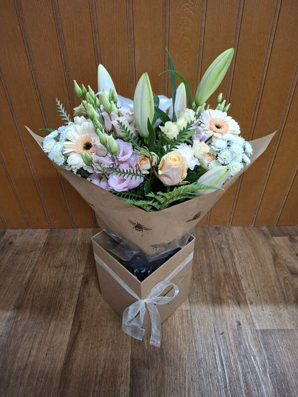 Flowers delivered to customer