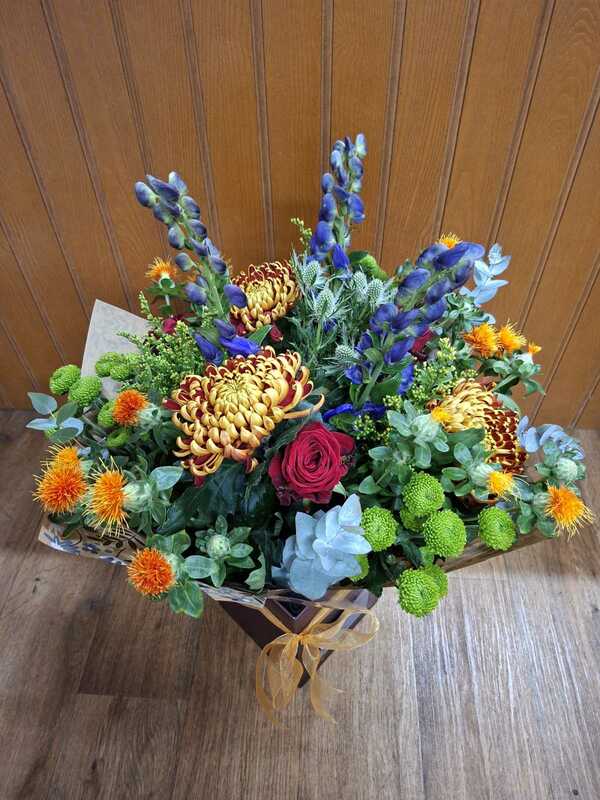 Flowers delivered to customer