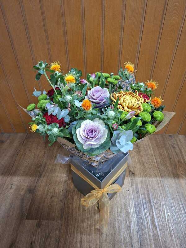 Flowers delivered to customer