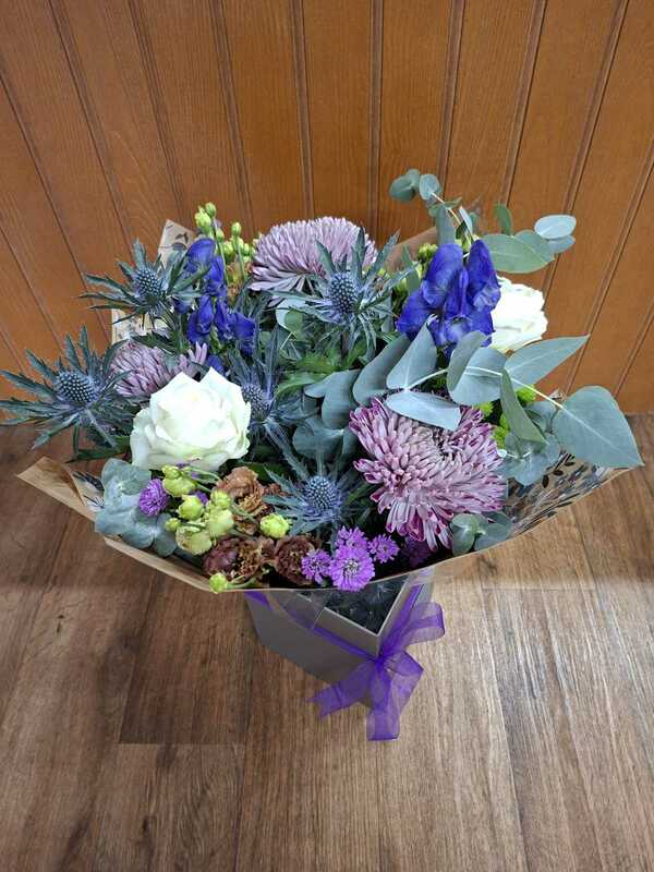 Flowers delivered to customer