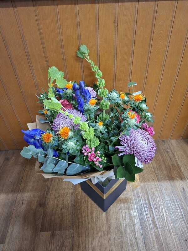 Flowers delivered to customer