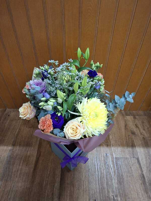 Flowers delivered to customer