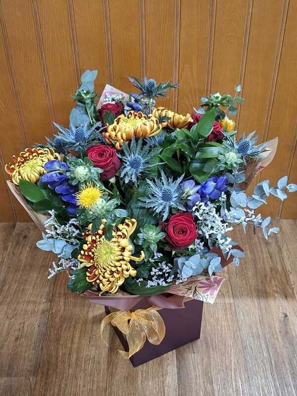 Flowers delivered to customer