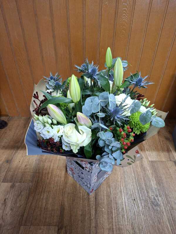 Flowers delivered to customer