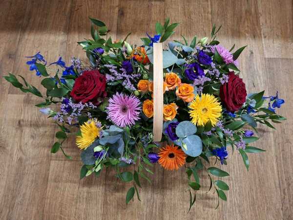 Flowers delivered to customer