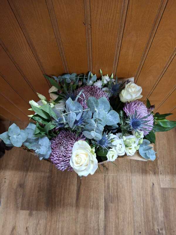 Flowers delivered to customer