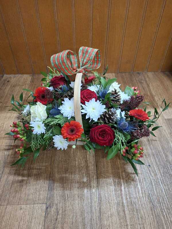 Flowers delivered to customer