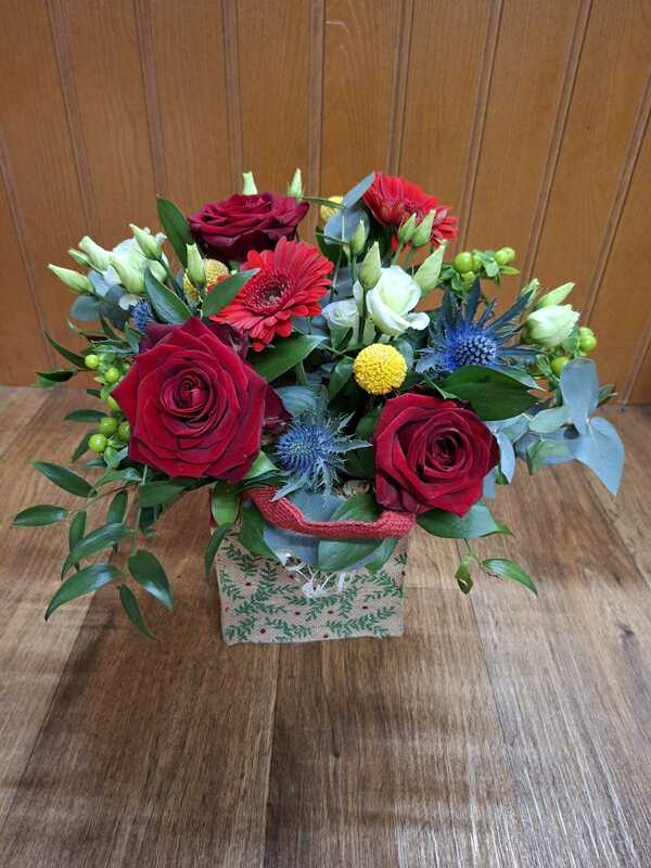 Flowers delivered to customer
