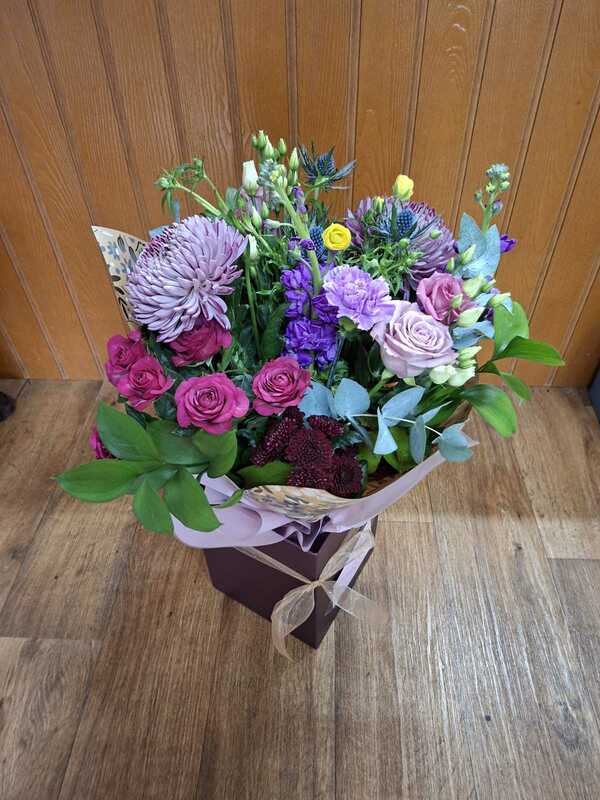 Flowers delivered to customer