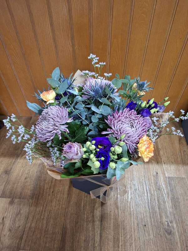 Flowers delivered to customer