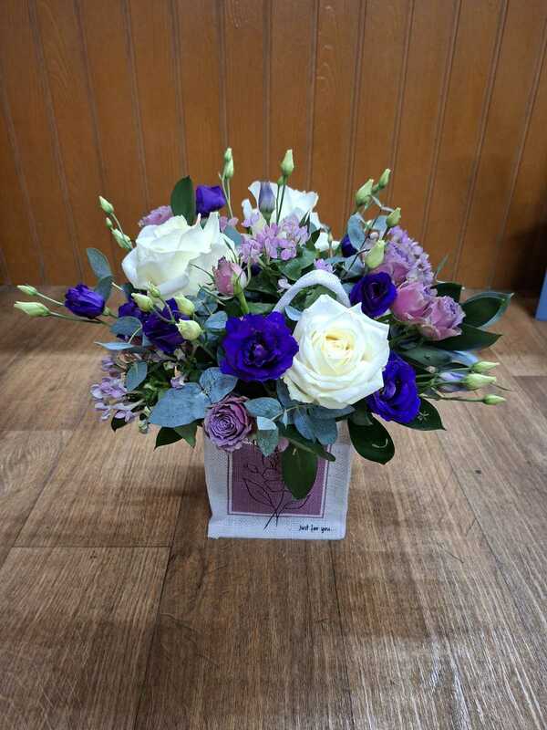 Flowers delivered to customer