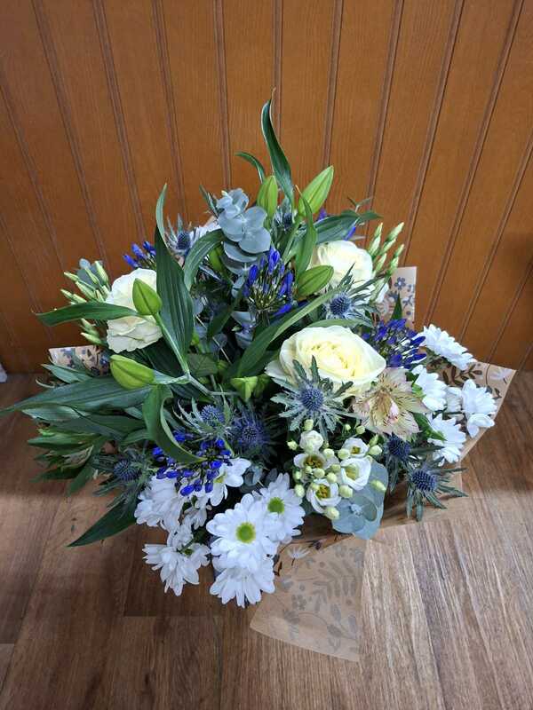 Flowers delivered to customer