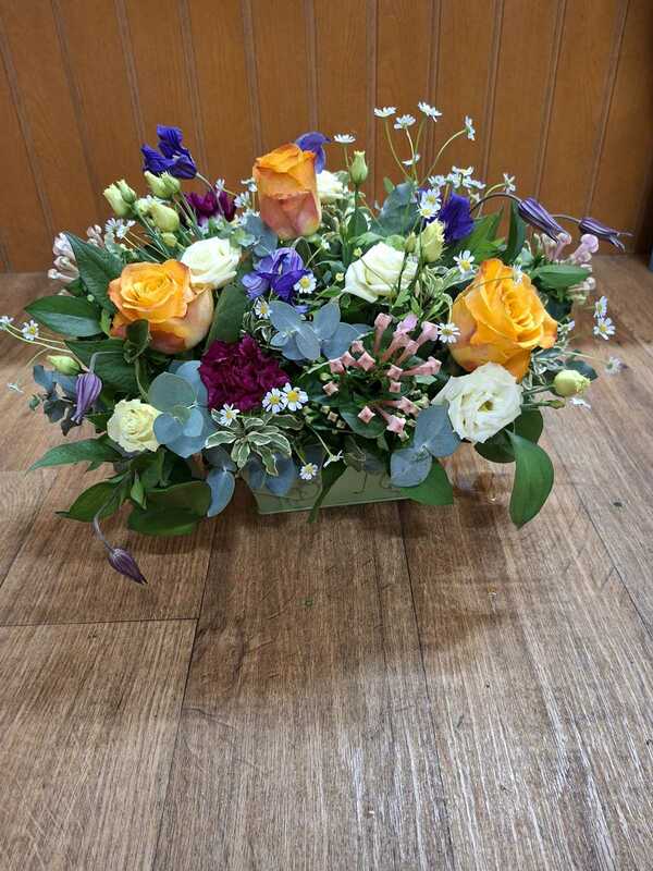 Flowers delivered to customer