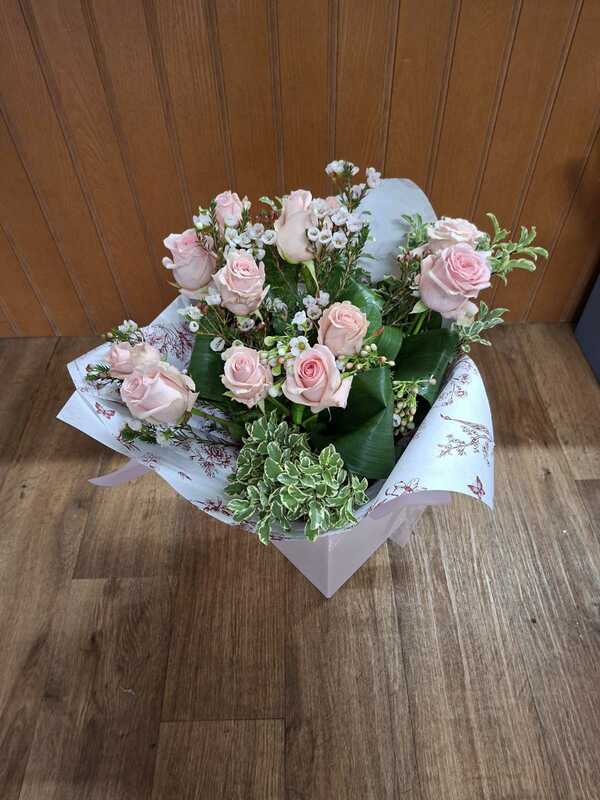 Flowers delivered to customer