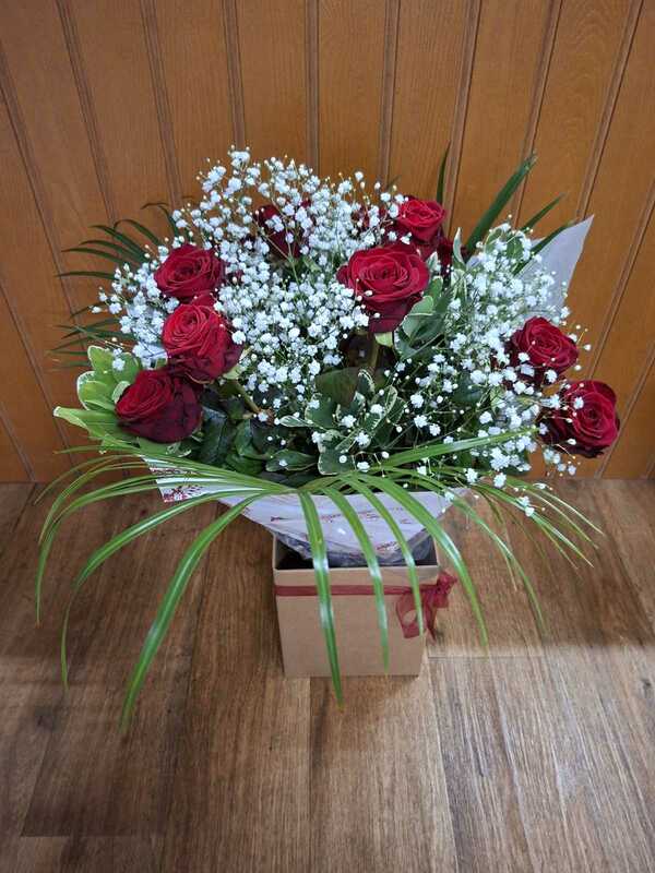 Flowers delivered to customer