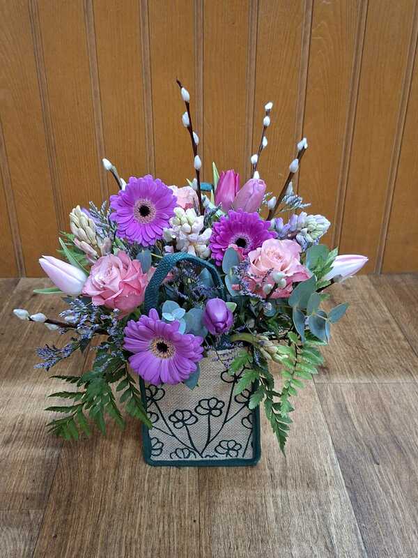 Flowers delivered to customer