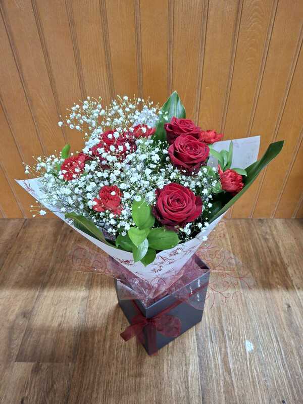 Flowers delivered to customer
