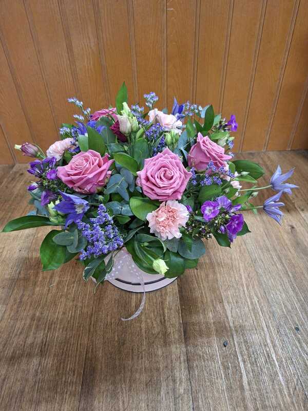 Flowers delivered to customer