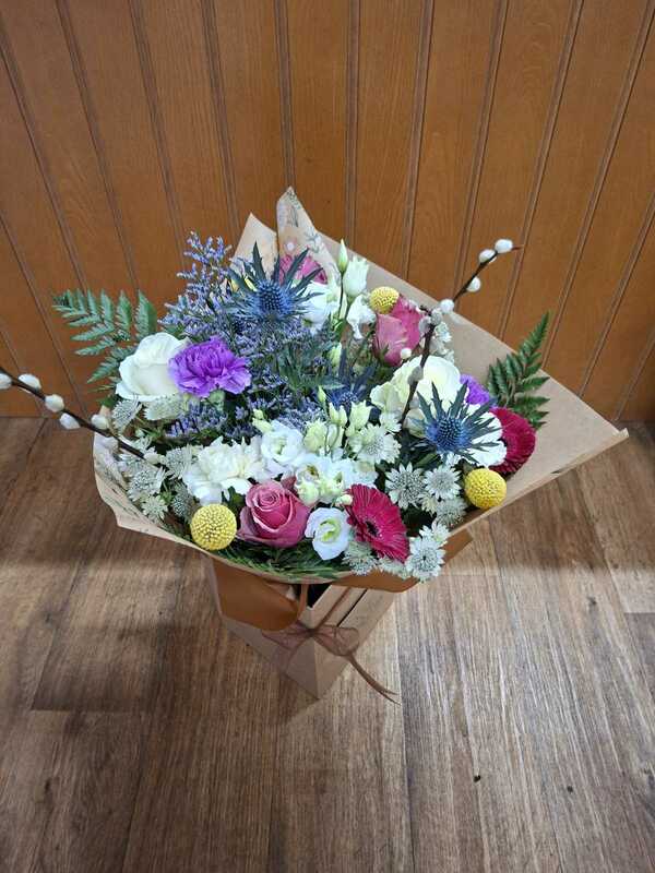 Flowers delivered to customer