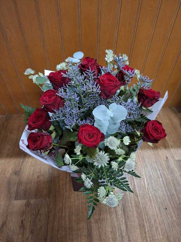 Flowers delivered to customer