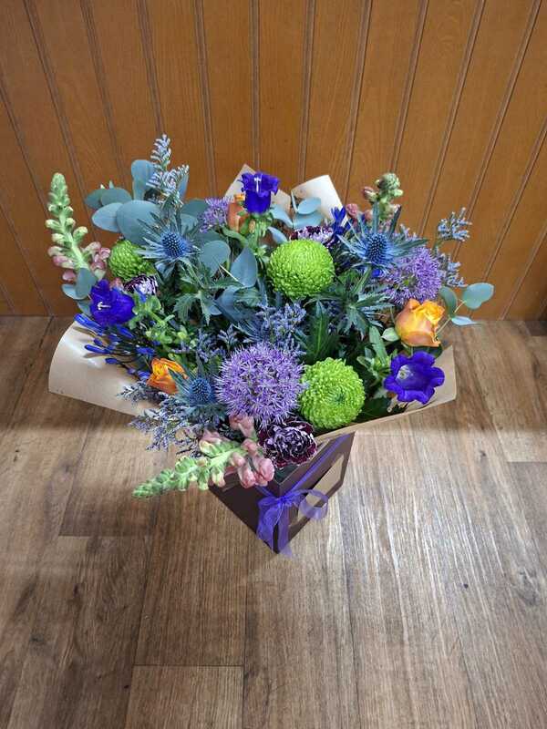 Flowers delivered to customer