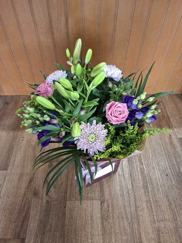 Flowers delivered to customer