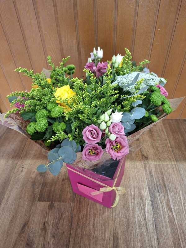 Flowers delivered to customer