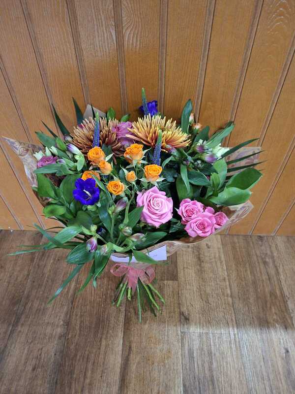 Flowers delivered to customer