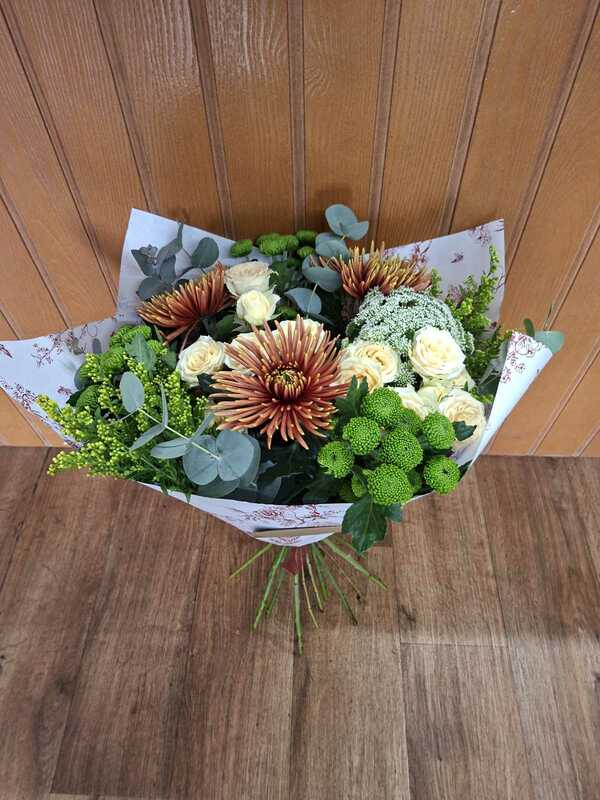 Flowers delivered to customer
