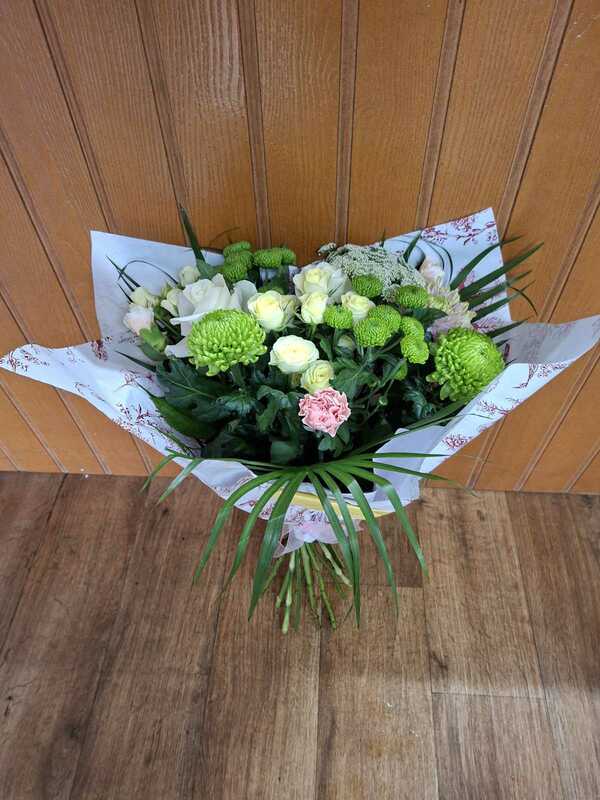 Flowers delivered to customer